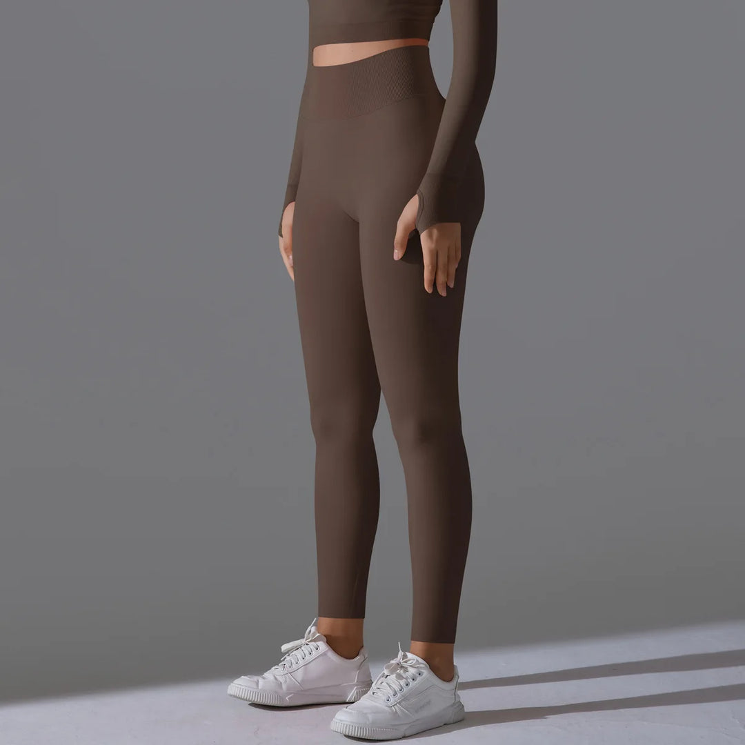 Seamless High Waist Yoga Leggings Performance Comfort