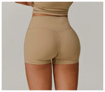 Load image into Gallery viewer, Running High Waist Contoured Scrunching Shorts Nylon
