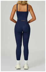 Load image into Gallery viewer, Two Piece Ultra Performance Yoga Luxe Set High Waist Band
