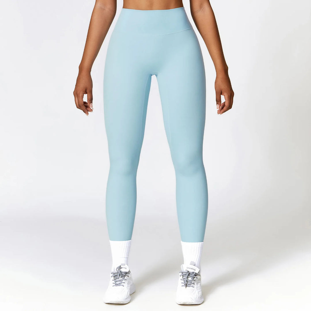 Seamless High Waist Contour Leggings For Performance