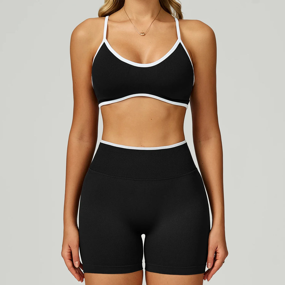Seamless Contour Two Piece Yoga Set Luxe Performance Wear