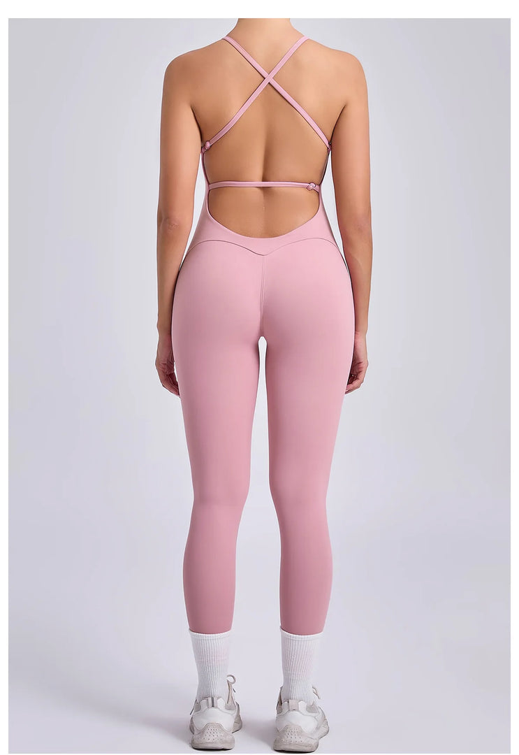 Seamless Contour Jumpsuit for Everyday Performance