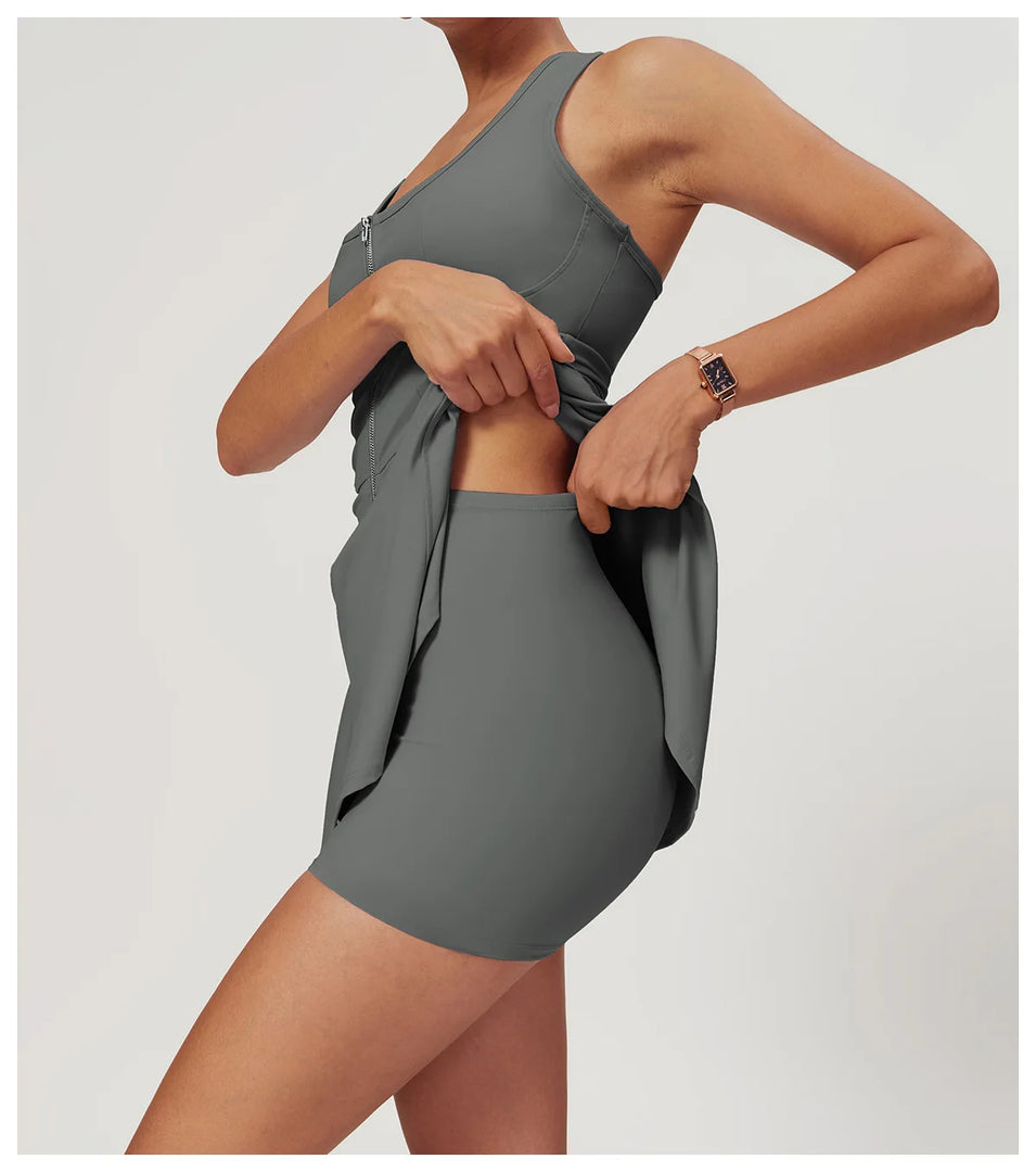 Luxurious Contoured Premium Tracksuit with Zipped Front