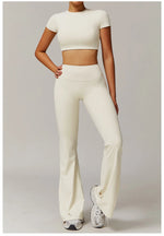 Load image into Gallery viewer, Seamless Contour Two Piece Yoga Set Luxe Performance Wear
