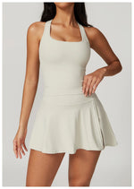 Load image into Gallery viewer, Two Piece Seamless Contour Yoga Leggings Set Nylon Knit
