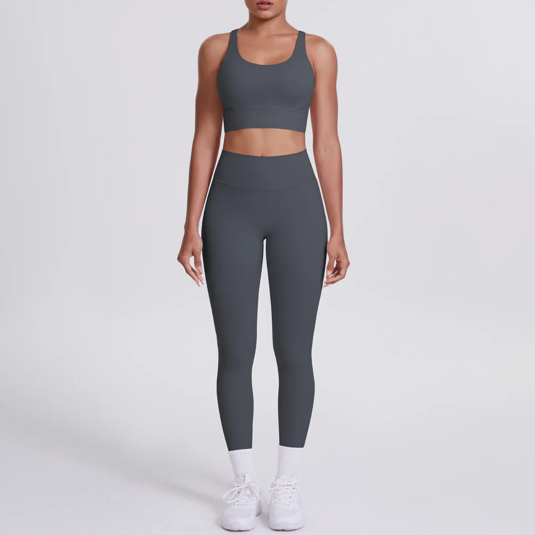 Ultra Luxe Contour Yoga Wear 2 Piece Leggings Nylon