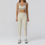 Load image into Gallery viewer, Contour Performance High Waist Athleisure Set Seamless
