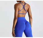 Load image into Gallery viewer, Seamless Two Piece Contour Performance Leggings Set Nylon
