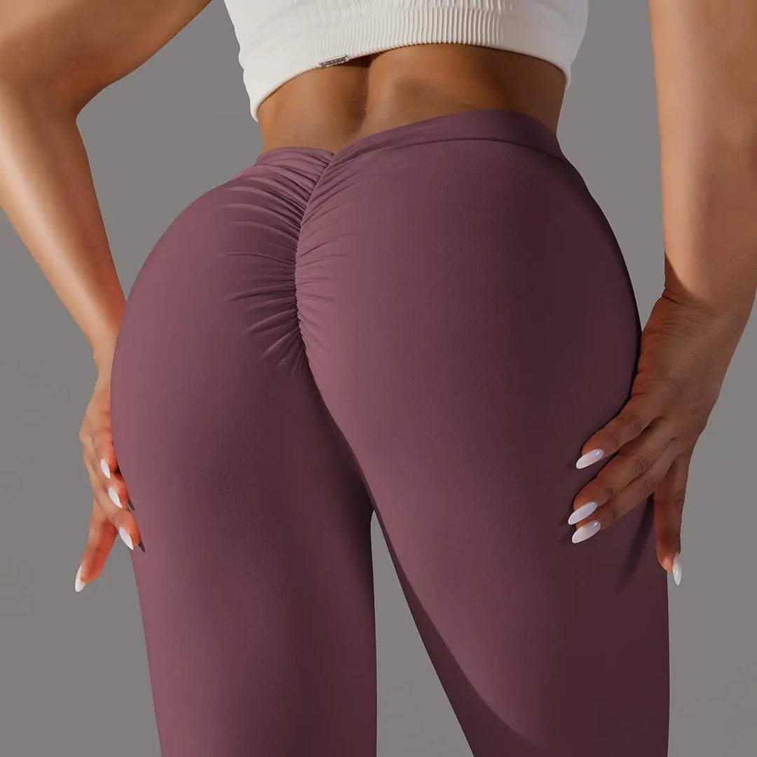 Seamless Contour High Waist Yoga Leggings Performance