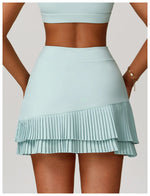 Load image into Gallery viewer, Elite Contoured Waist Pleated Tennis Skirt With Pockets
