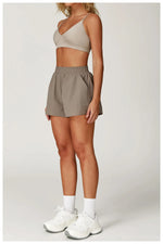 Load image into Gallery viewer, High Waist Contour Performance Yoga Shorts Nylon Spandex
