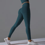 Load image into Gallery viewer, Seamless High Waist Yoga Leggings Performance Comfort
