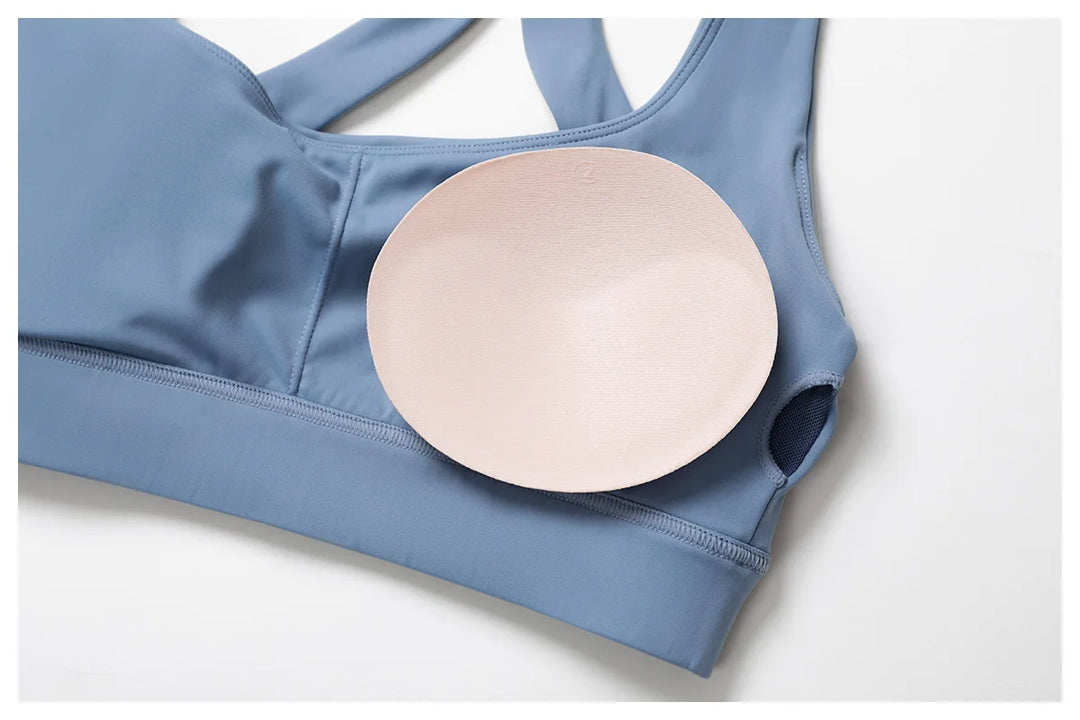 Cross Back Contour Seamless Performance Wear Bra Luxe