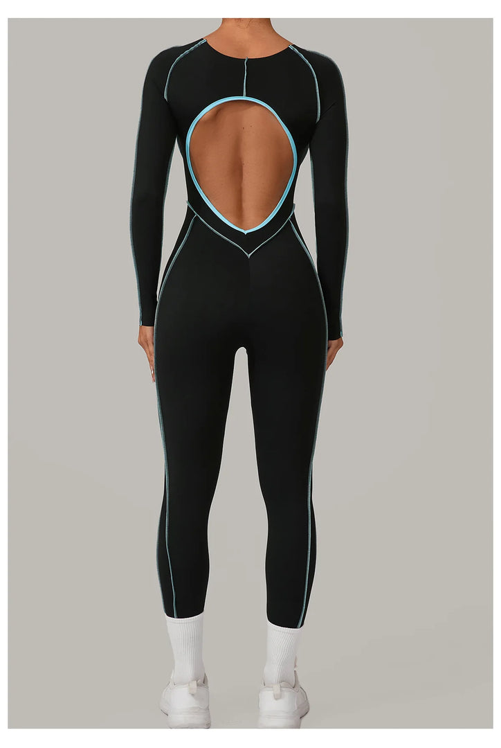 Premium Knit Tracksuit Jumpsuit With Light Weight Nylon