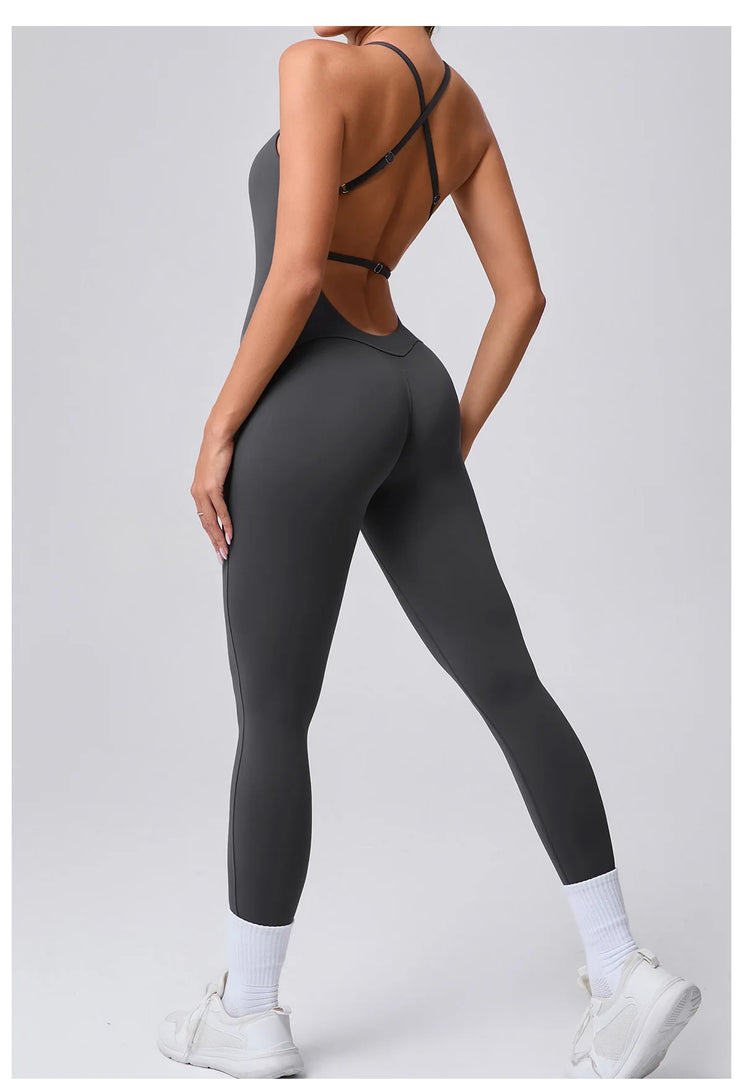 Seamless Contour Jumpsuit for Everyday Performance