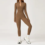Load image into Gallery viewer, Premium Seamless Sculpted One Piece Yoga Tracksuit
