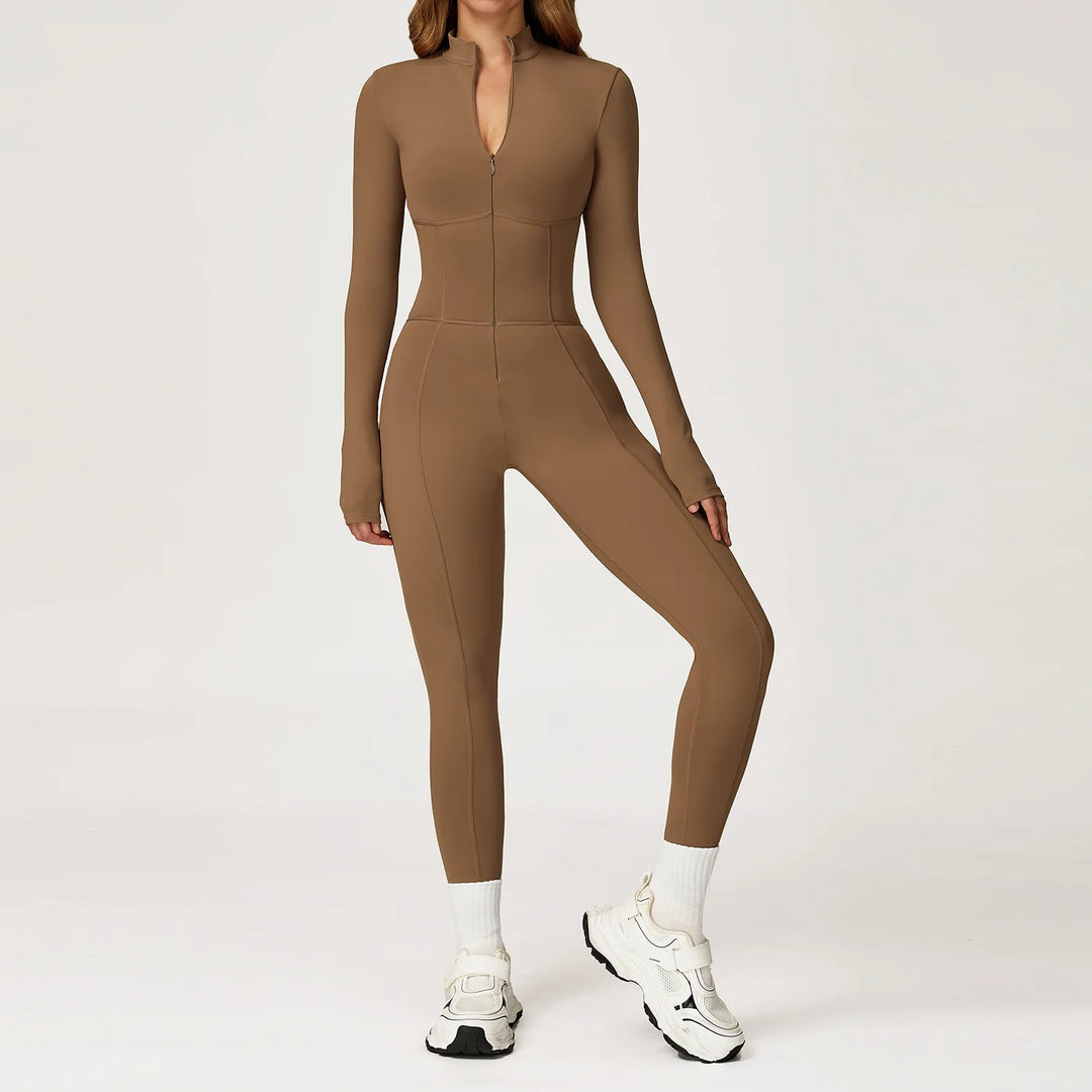 Premium Seamless Sculpted One Piece Yoga Tracksuit