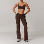 Load image into Gallery viewer, Seamless Contour Two Piece Yoga Set Luxe Performance Wear
