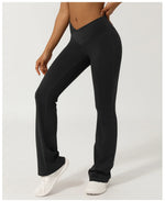 Load image into Gallery viewer, Premium Contoured Bell Bottom Leggings With Flared Waist
