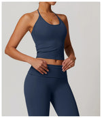 Load image into Gallery viewer, Racer Back Breathable Contour Light Weight Sports Bra Nylon
