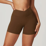 Load image into Gallery viewer, High Waist Contour Seamless Yoga Shorts Performance
