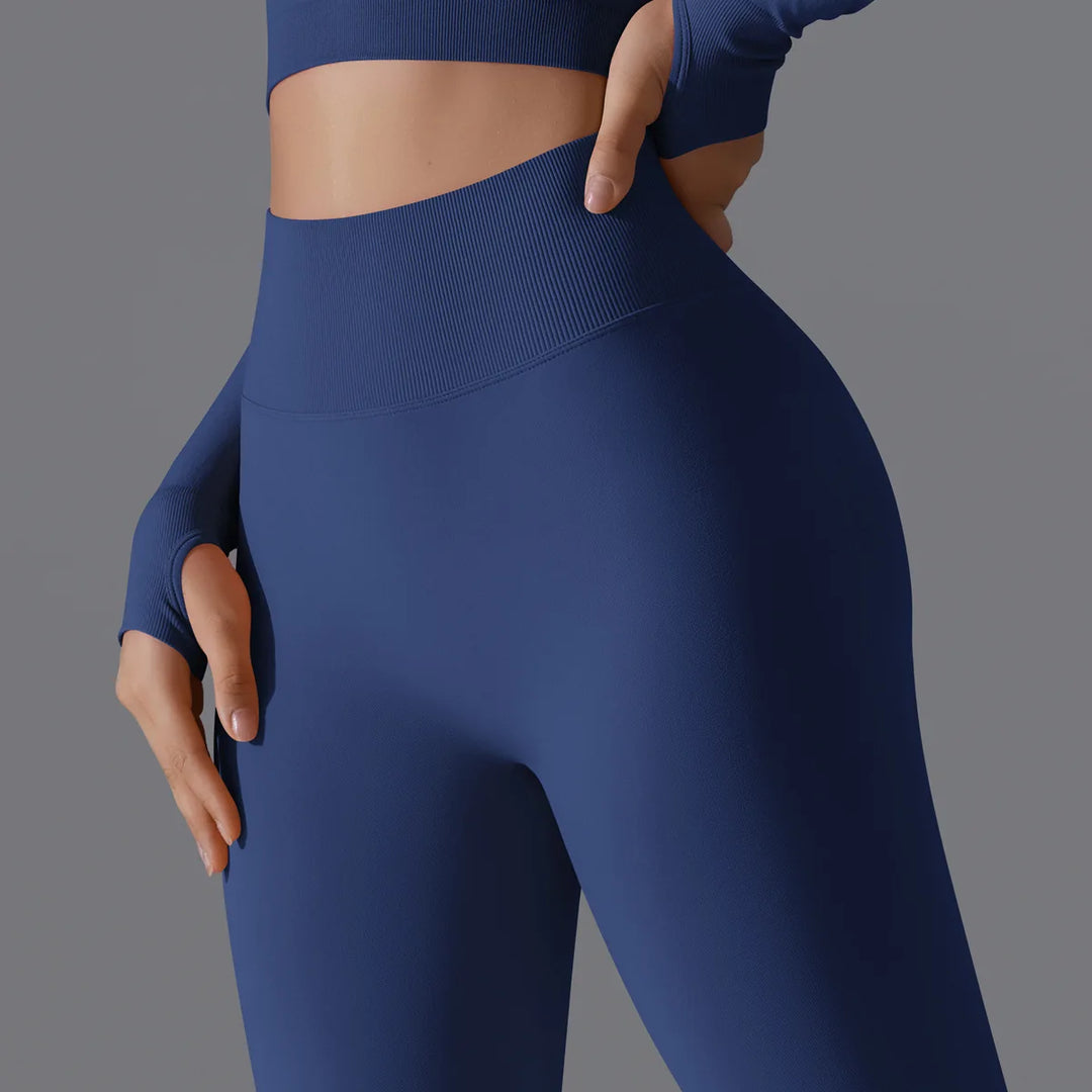 Seamless High Waist Yoga Leggings Performance Comfort