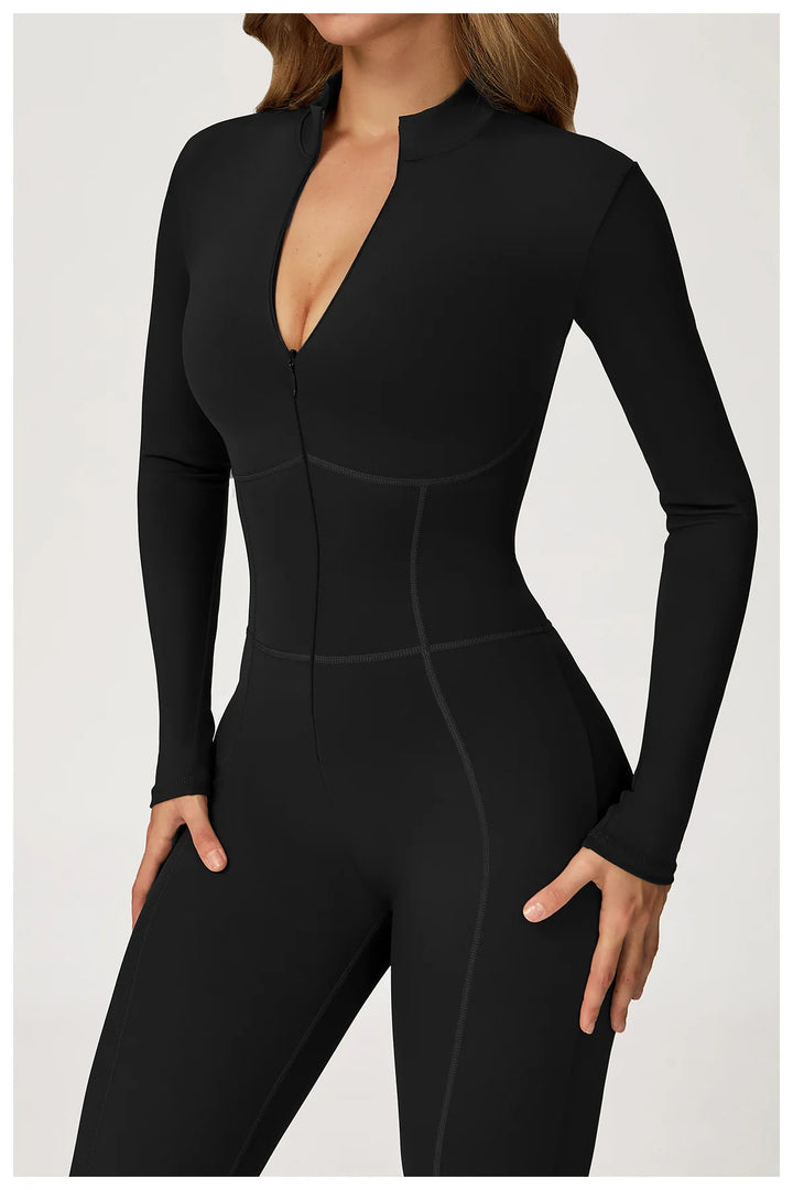 Premium Seamless Sculpted One Piece Yoga Tracksuit