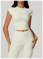 Load image into Gallery viewer, Breathable Seamless Studio Tee Nylon Knit For Running
