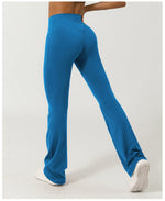 Load image into Gallery viewer, Premium Contoured Bell Bottom Leggings With Flared Waist
