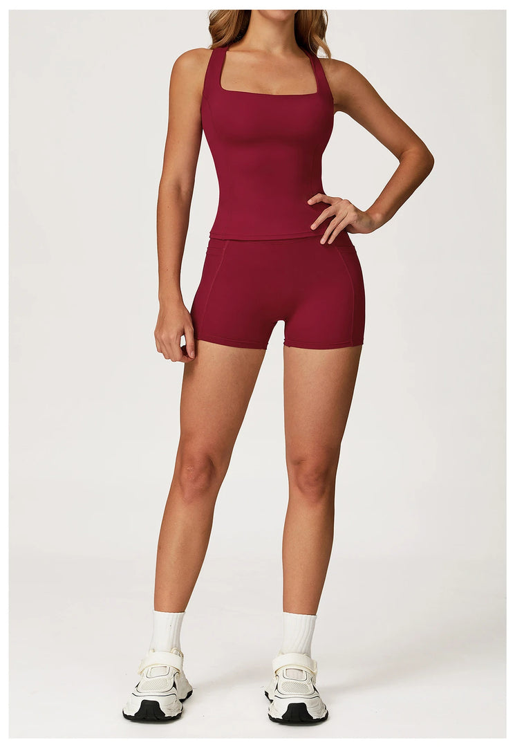 2 Piece Premium Luxe Contoured Tracksuit Nylon Knit