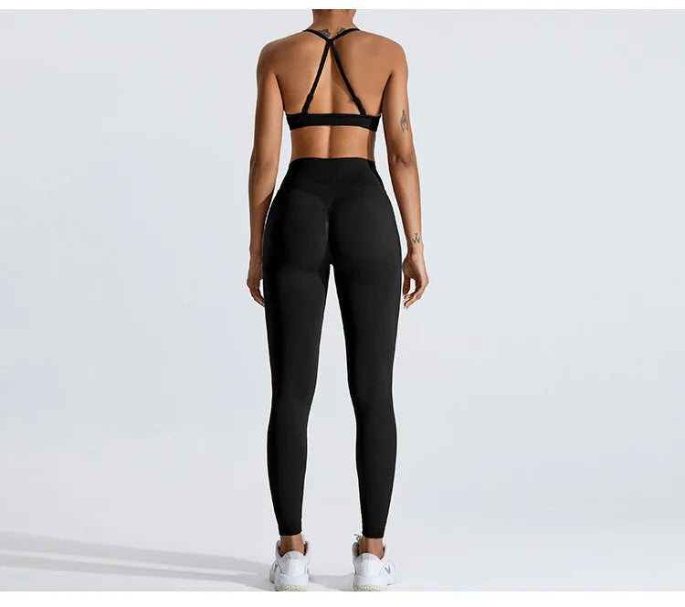 Seamless High Waist Contour Scrunch Leggings Premium