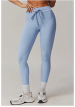 Load image into Gallery viewer, Contour High Waist Drawstring Sculpt Leggings Performance
