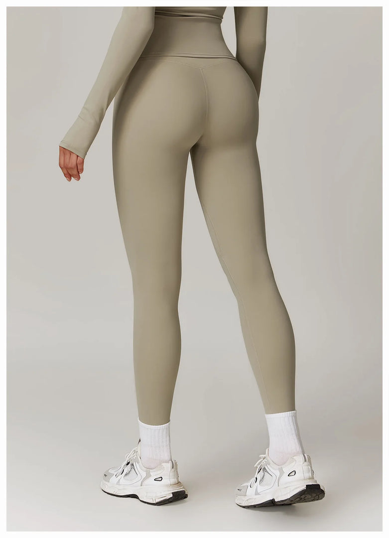 Seamless Sculpted High Waist Leggings Booty Lifting
