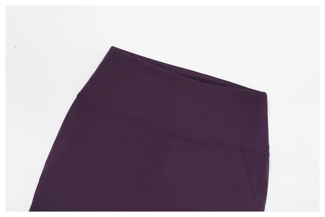 Performance High Waist Contoured Leggings With Wide Leg