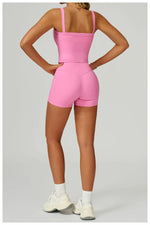 Load image into Gallery viewer, Two Piece Ultra Performance Yoga Luxe Set High Waist Band
