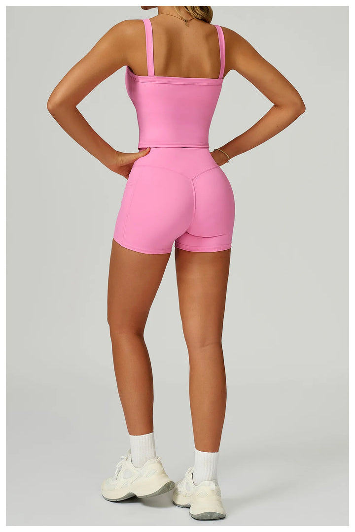 Two Piece Ultra Performance Yoga Luxe Set High Waist Band