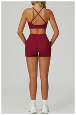 Load image into Gallery viewer, Two Piece Ultra Performance Yoga Luxe Set High Waist Band
