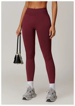 Load image into Gallery viewer, Seamless High Waist Breathable Yoga Leggings Performance
