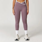 Load image into Gallery viewer, High Waist Sculpt Leggings Breathable Knit Performance Wear
