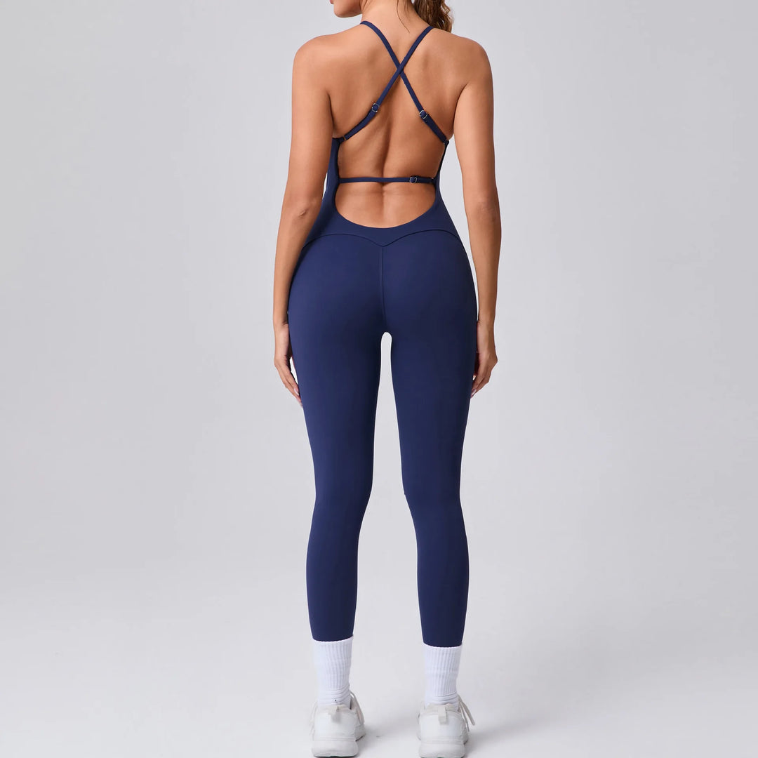 Seamless Contour Jumpsuit for Everyday Performance