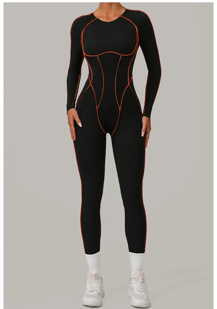 Premium Knit Tracksuit Jumpsuit With Light Weight Nylon