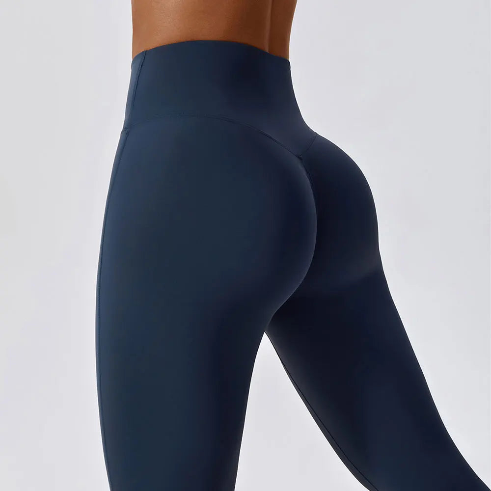Seamless High Waist Contour Yoga Leggings Performance