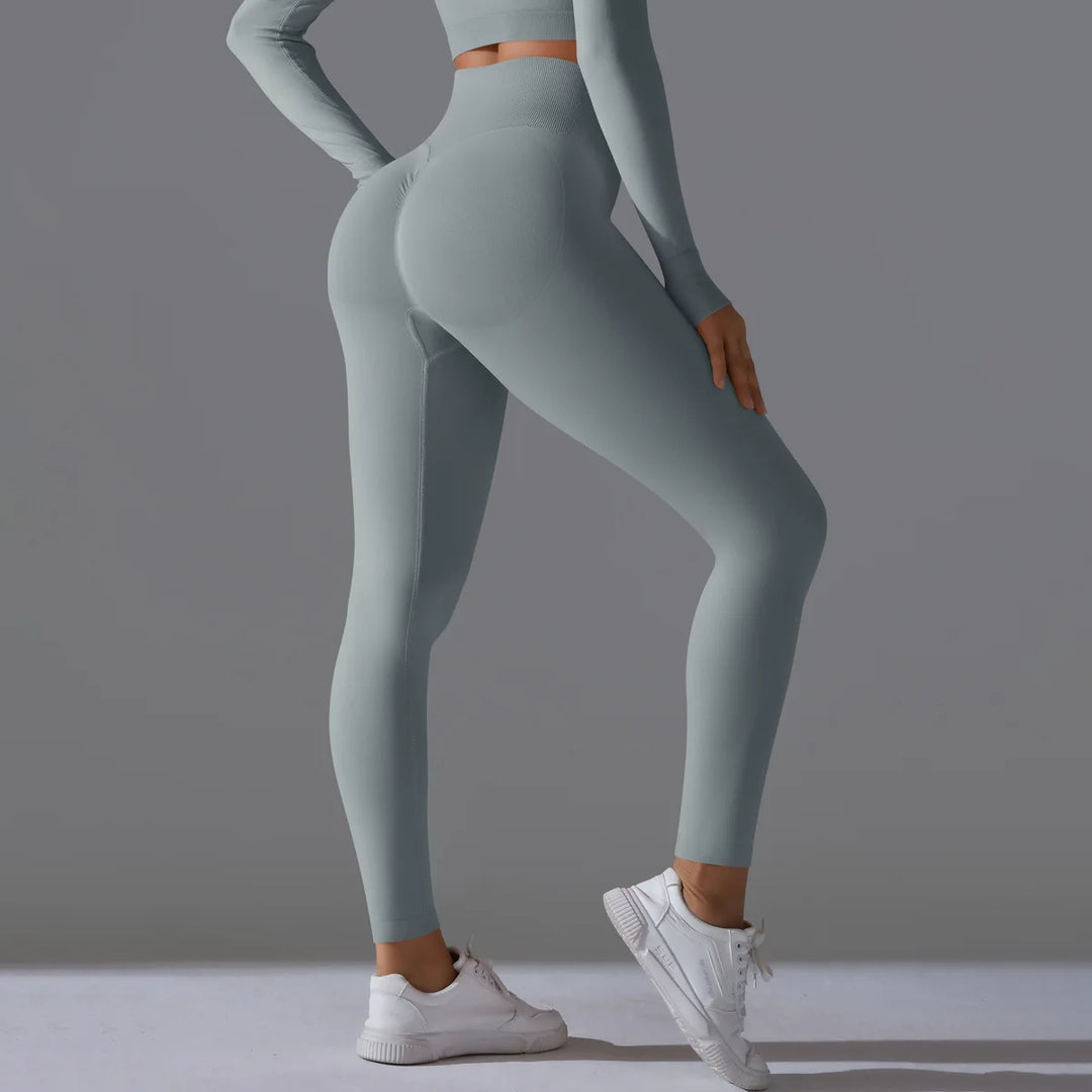 Seamless High Waist Yoga Leggings Performance Comfort