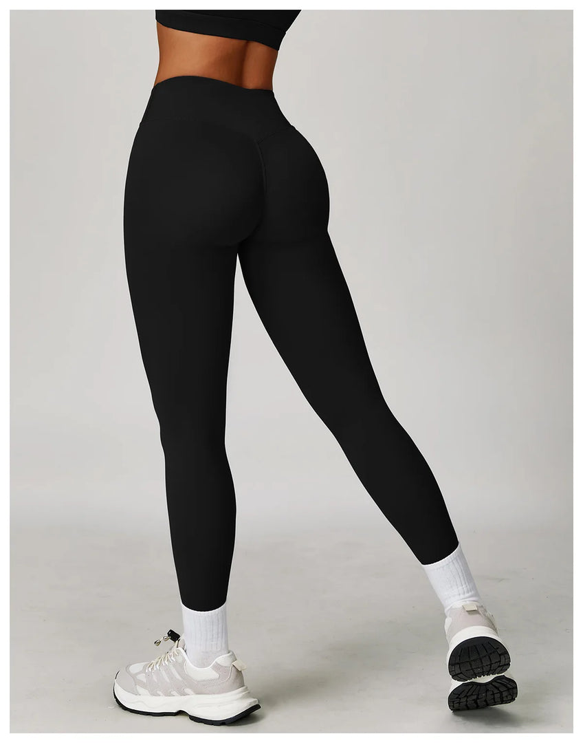 Luxurious High Waist Contour Booty Lifting Leggings