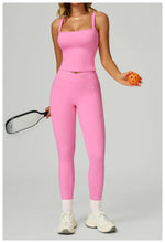 Load image into Gallery viewer, Two Piece Ultra Performance Yoga Luxe Set High Waist Band
