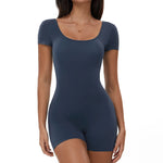 Load image into Gallery viewer, Backless Contour Jumpsuit Breathable Performance Nylon
