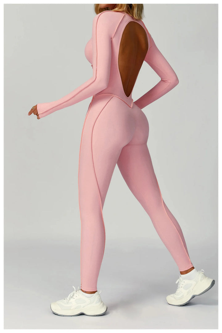 Seamless Contour Yoga Tracksuit Set Performance Wear