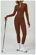 Load image into Gallery viewer, Lux Contoured Seamless Yoga Set
