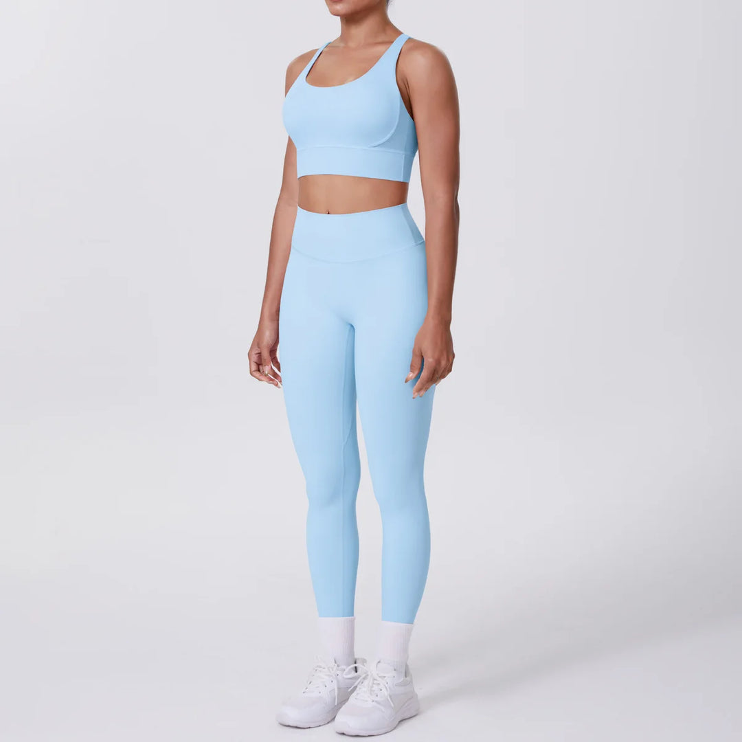 Ultra Luxe Contour Yoga Wear 2 Piece Leggings Nylon