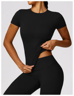 Load image into Gallery viewer, Contour Yoga Crop Top Seamless Performance Wear Edition
